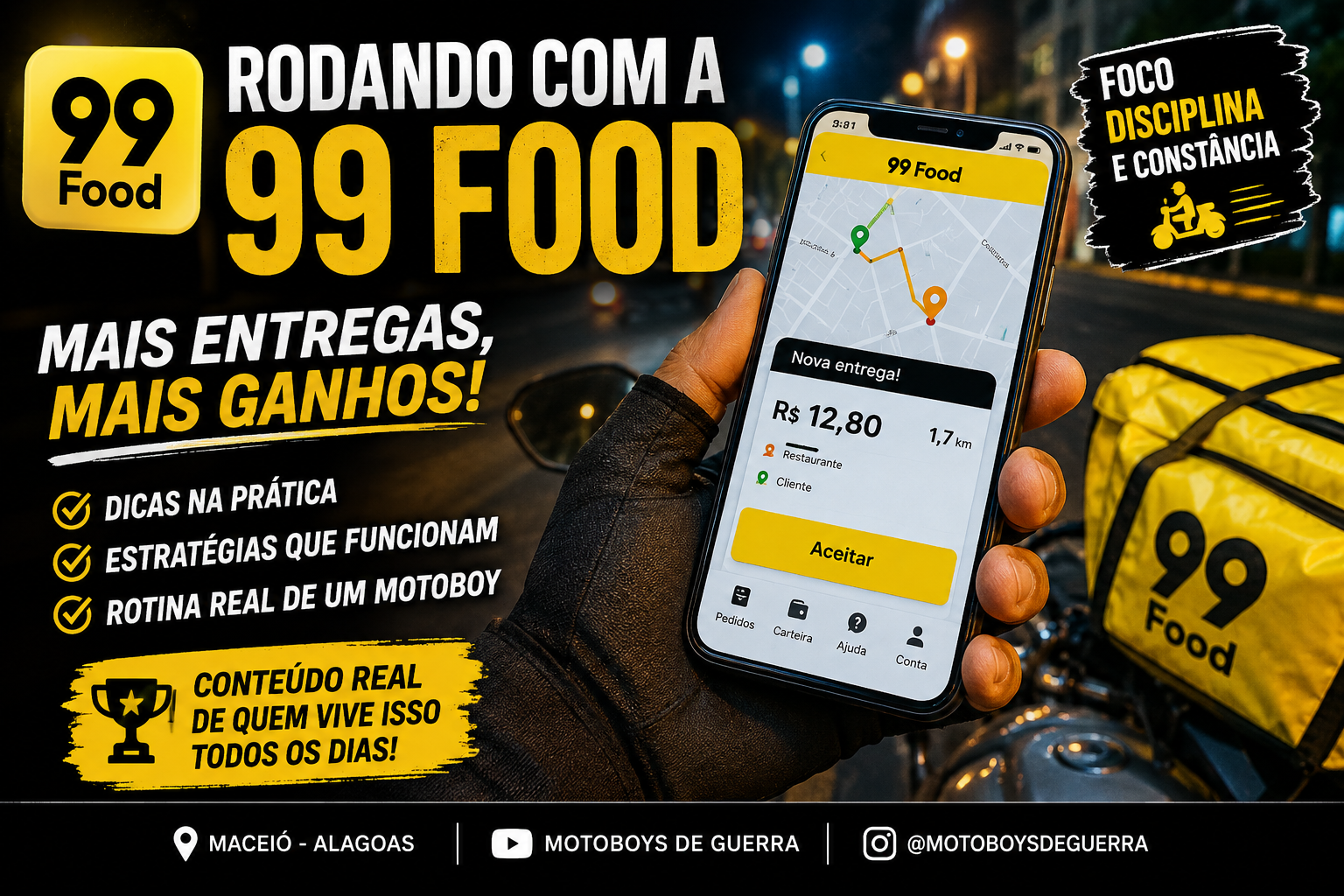 Como tentei forçar a parada da 99 para fazer outra entrega (teste na prática)