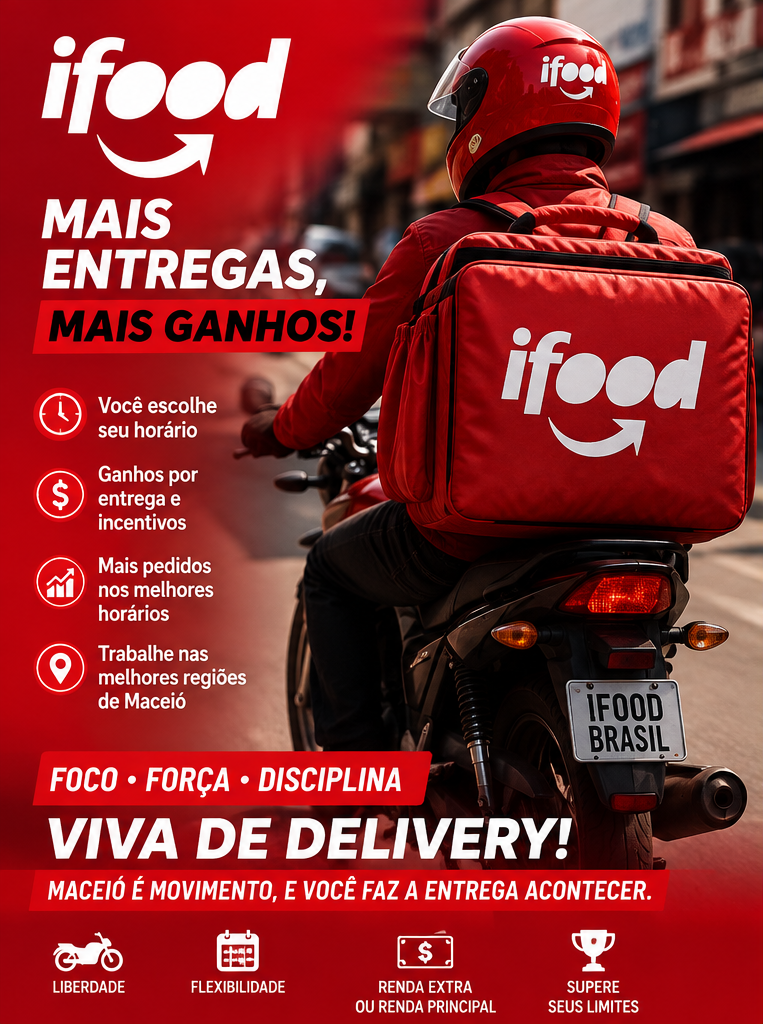 Tudo sobre o iFood: como funciona, quanto paga e por que cresce em Maceió