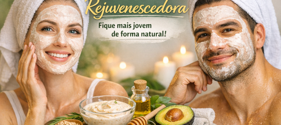 Receita Caseira para Rejuvenescer o Rosto de Forma Natural